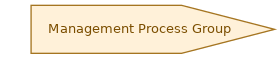 spem diagram of the activity overview: Management Process Group